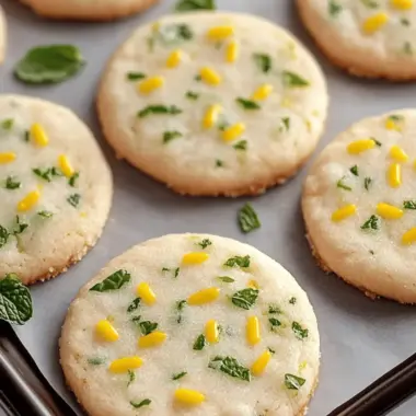 Juicy Mojito Sugar Cookies