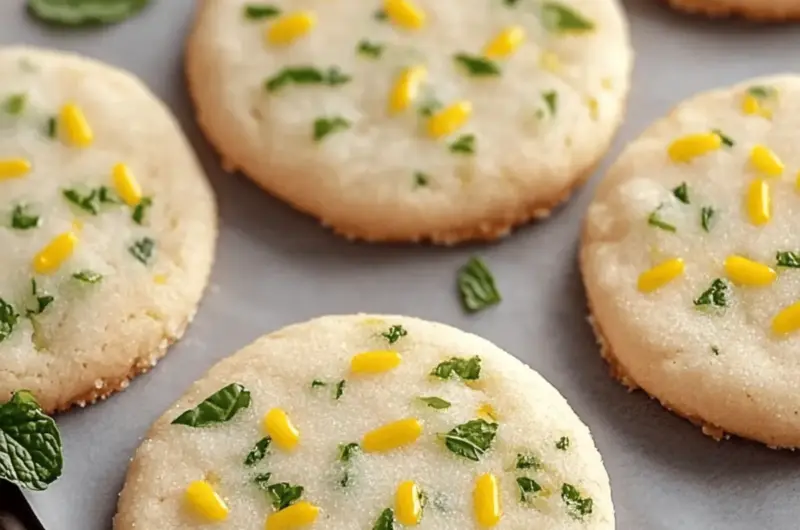 Juicy Mojito Sugar Cookies