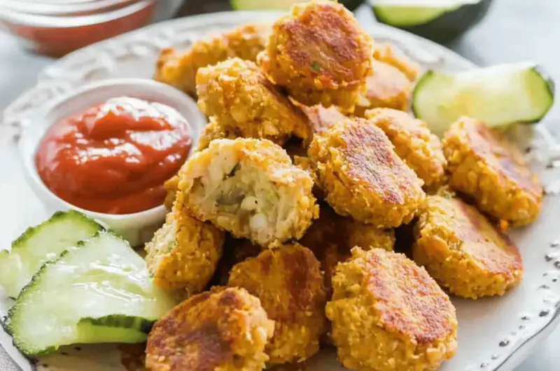 Chickpea Vegetable Nuggets