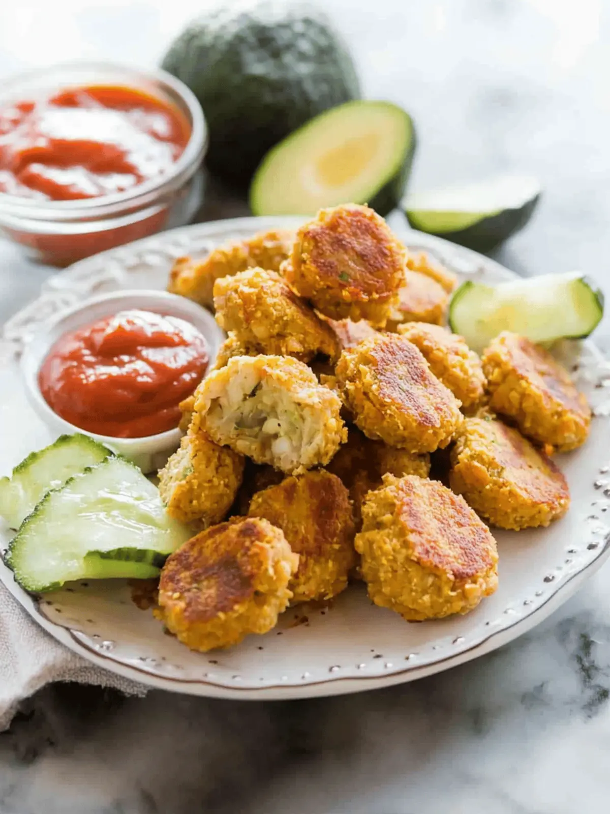 Crispy Chickpea Vegetable Nuggets for Guilt-Free Snacking 5 Chickpea Vegetable Nuggets