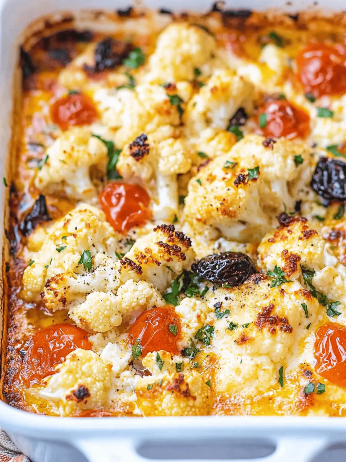 Greek-Inspired Baked Feta & Cauliflower: A Cozy Delight 4 Greek-inspired Baked Feta & Cauliflower