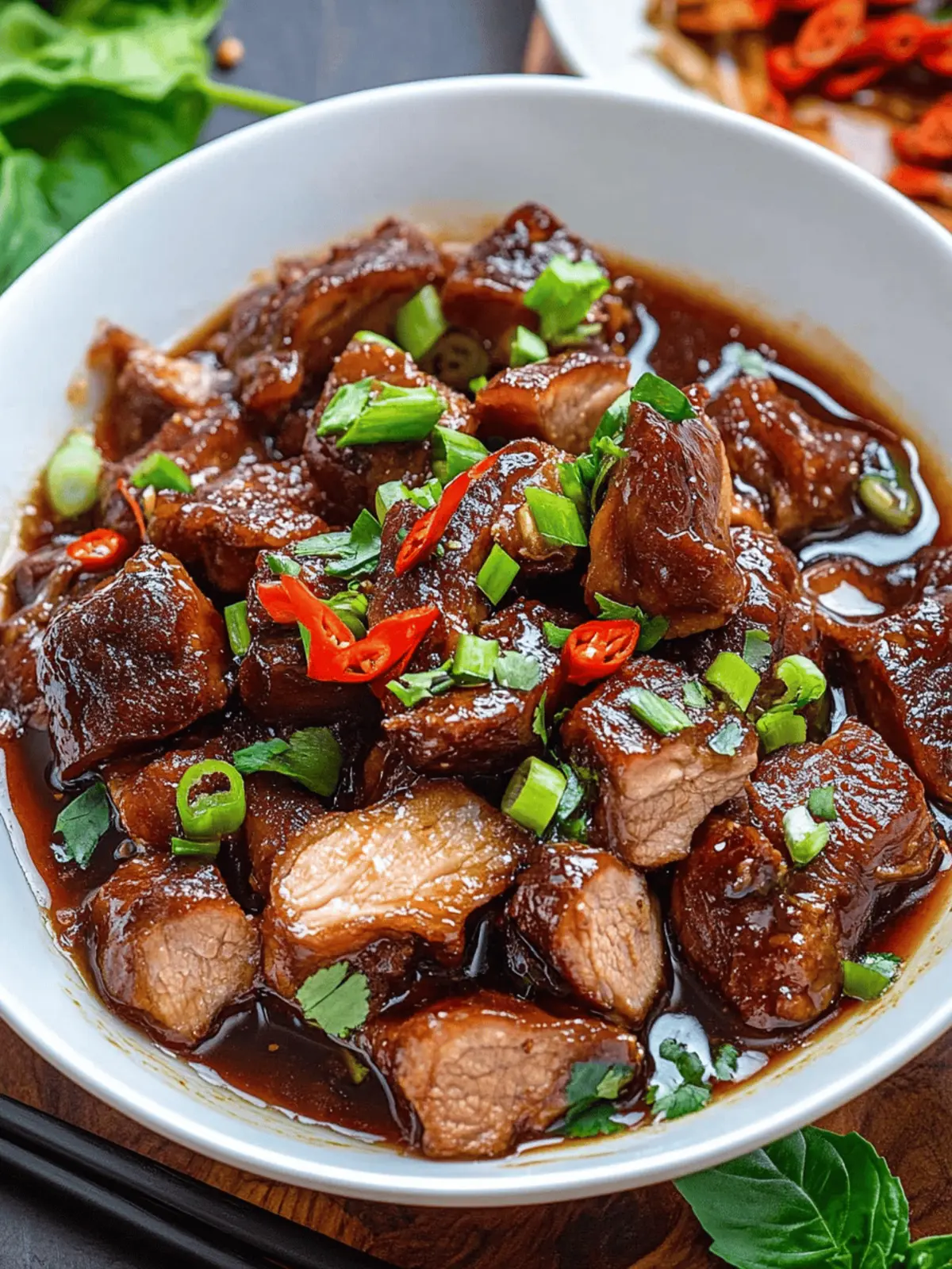 Vietnamese Caramel Pork