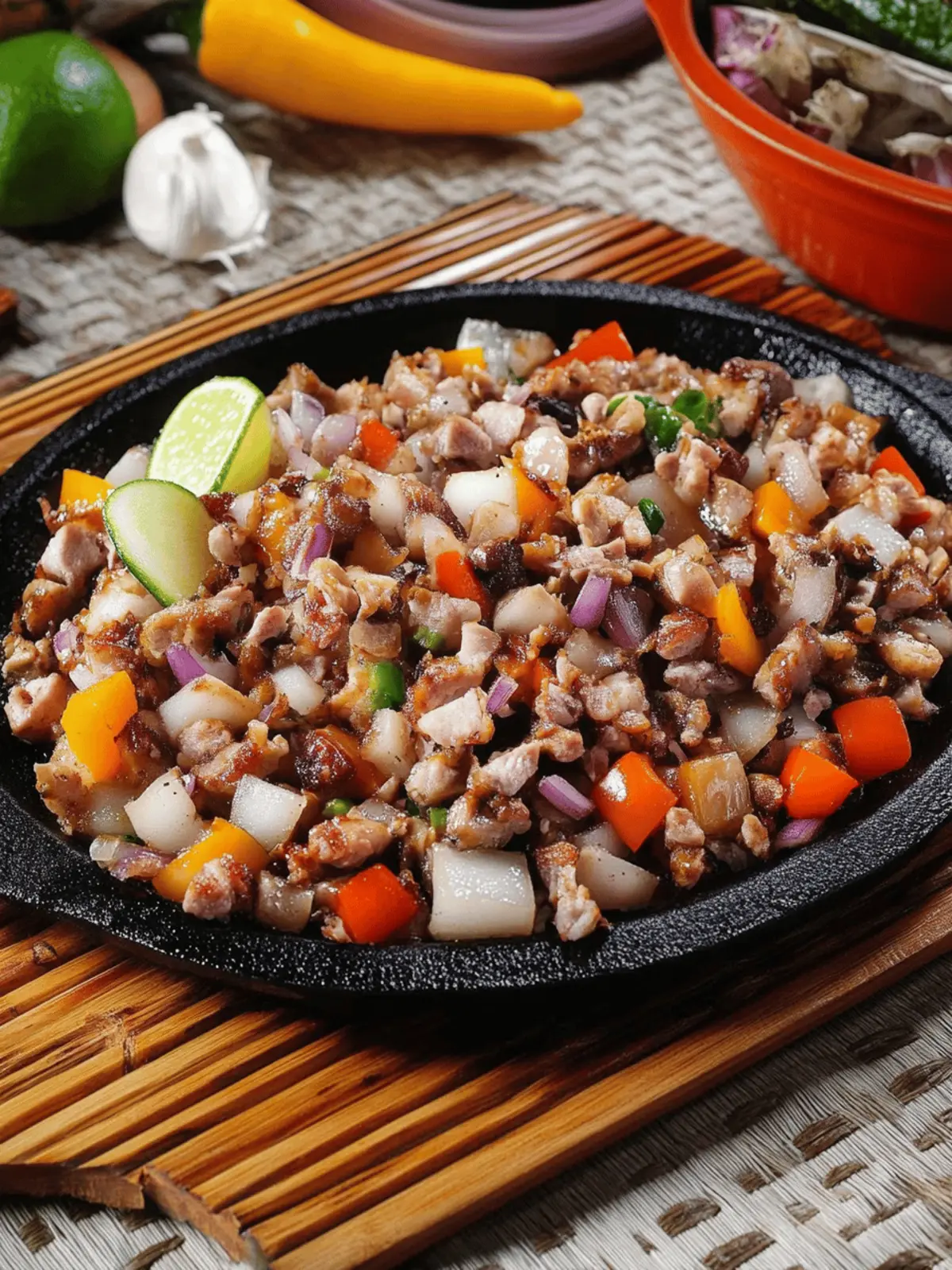 Crispy Sisig