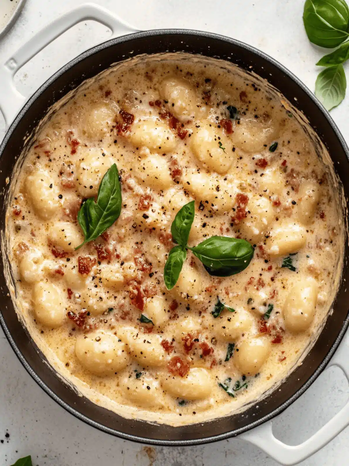 Creamy Pancetta Gnocchi