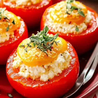 Delicious Stuffed Tomatoes With Herby Cottage Cheese Bliss 9 Stuffed Tomatoes With Herby Cottage Cheese