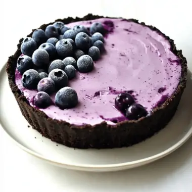 Delicious Blueberry Ice Cream Pie to Satisfy Your Sweet Tooth 9 Blueberry Ice Cream Pie