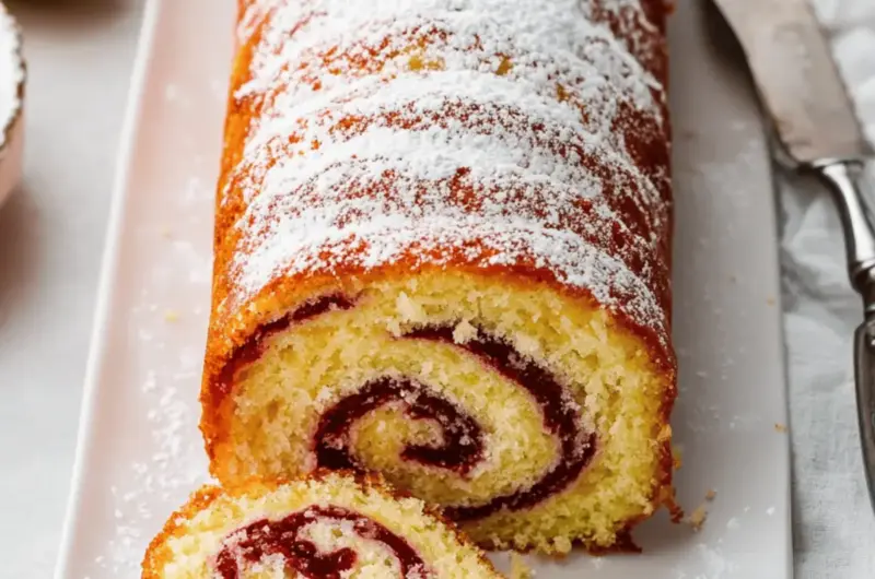 Guava Swiss Roll