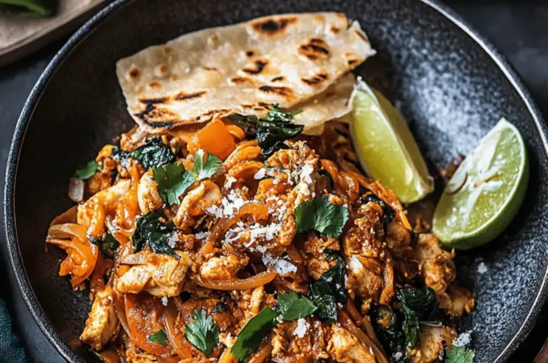Chicken Kottu Roti