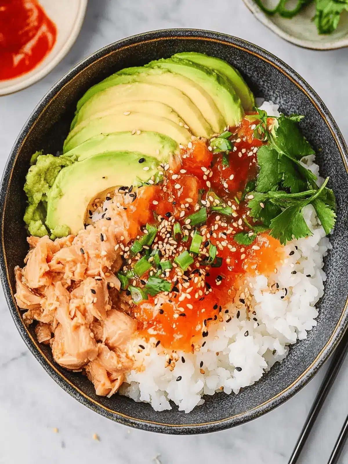 Hearty Canned Tuna Sushi Bowl: Quick, Tasty & Homemade Joy 5 Hearty Canned Tuna Sushi Bowl