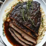 Savory Red Wine Braised Brisket