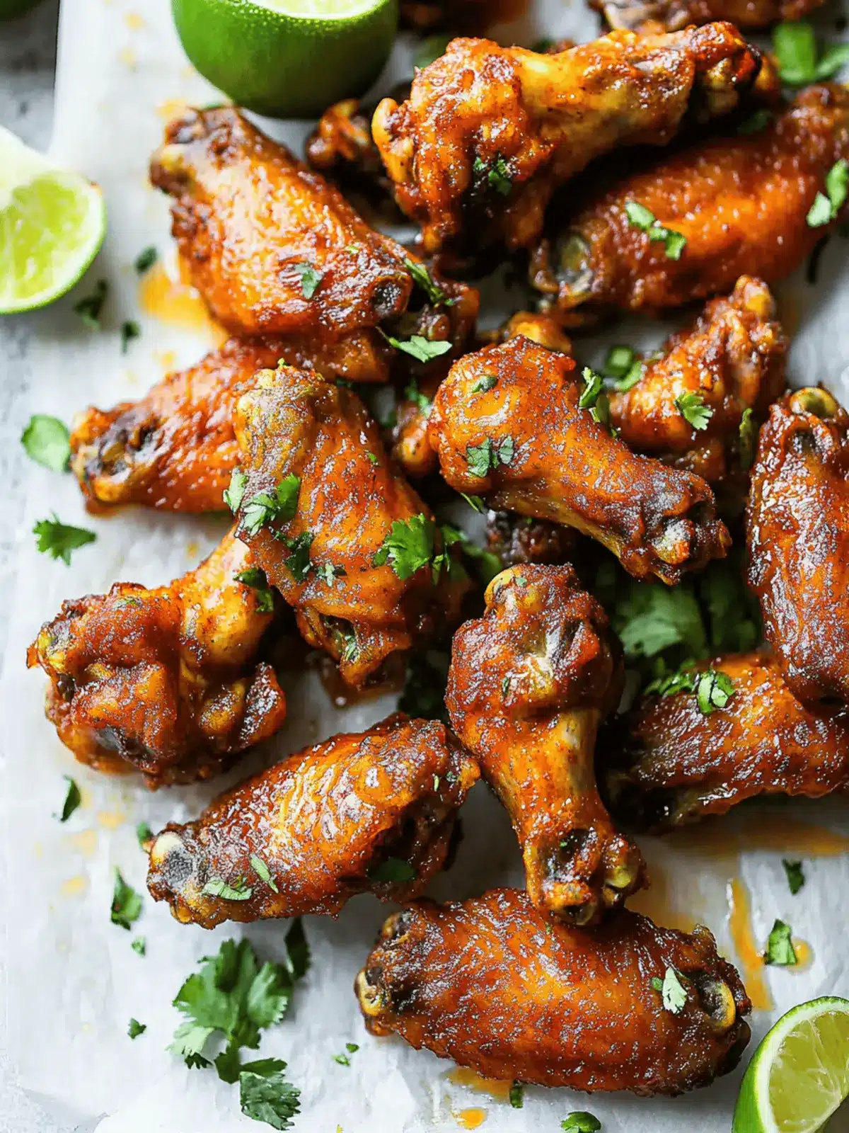 Spicy Mango & Lime Wings: A Flavor-Packed Game Day Treat 2 Spicy Mango & Lime Wings
