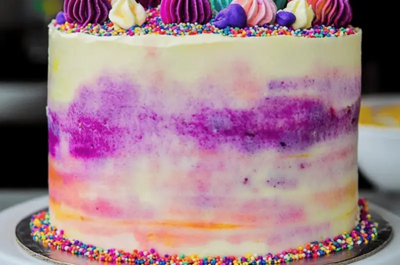 Vegan Funfetti Cake