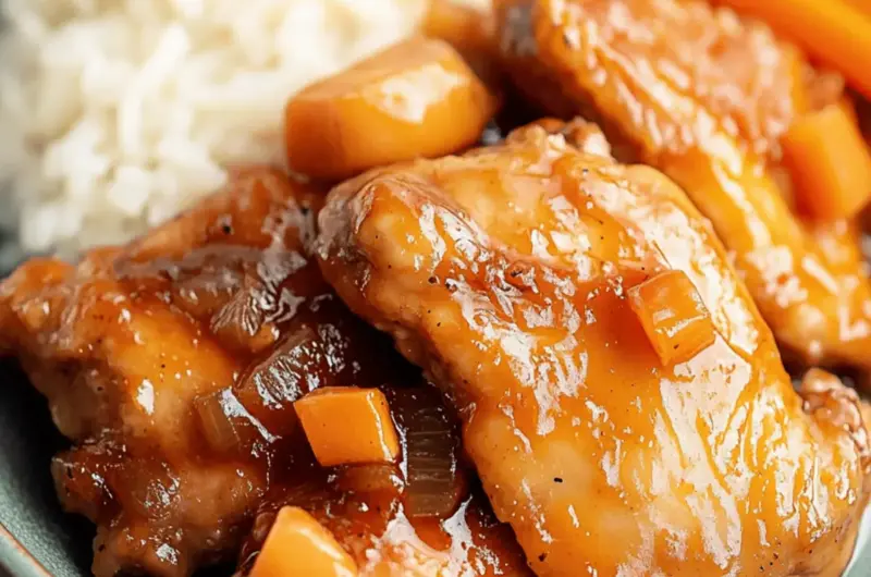 Hong Kong Style Chicken with Black Pepper Sauce