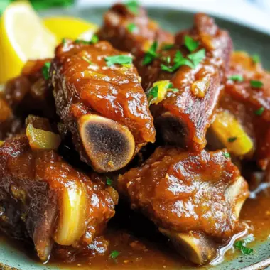 Irresistible Braised Pork Spare Ribs in Coconut Bliss 10 Braised Pork Spare Ribs