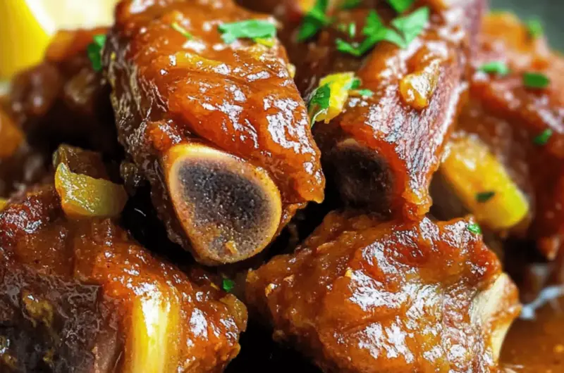 Braised Pork Spare Ribs