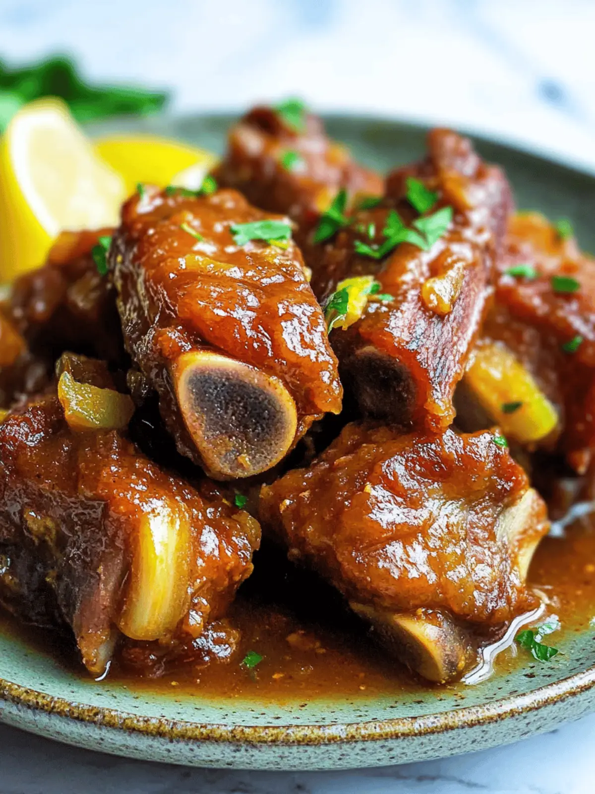 Irresistible Braised Pork Spare Ribs in Coconut Bliss 5 Braised Pork Spare Ribs