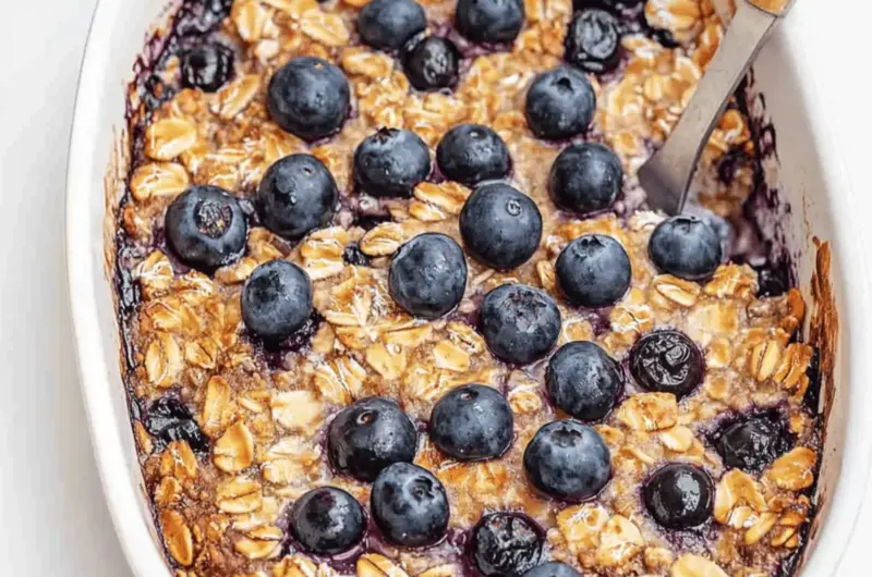 Blueberry Baked Oatmeal