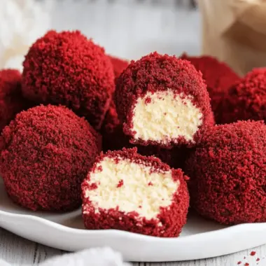 Red Velvet Cheesecake Bites That Make Parties Unforgettable 9 Red Velvet Cheesecake Bites