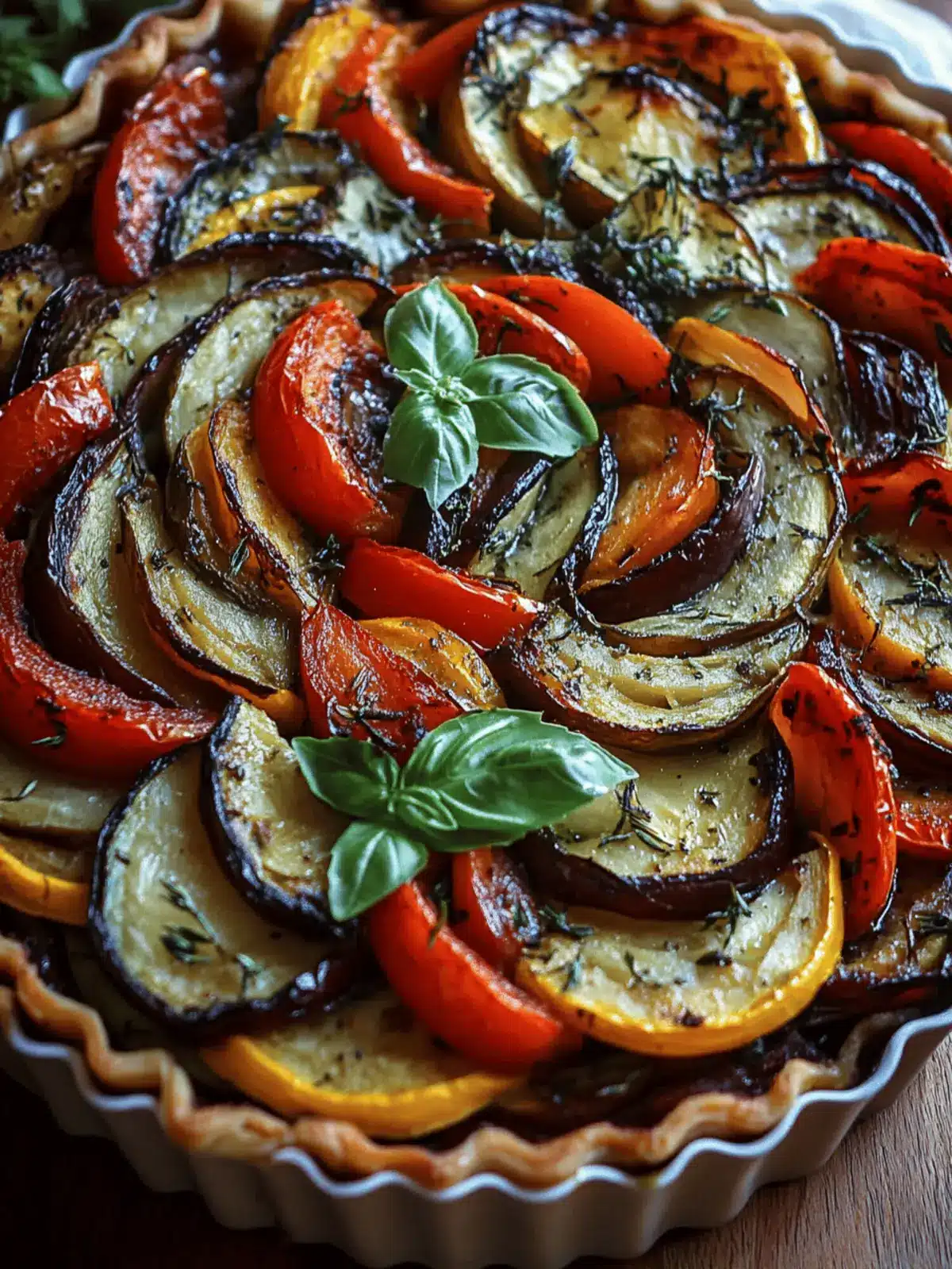 Elevate Dinner with French Roasted Ratatouille Tart Delight 5 French Roasted Ratatouille