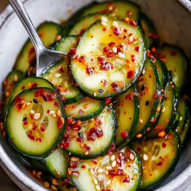 Korean Cucumber Salad