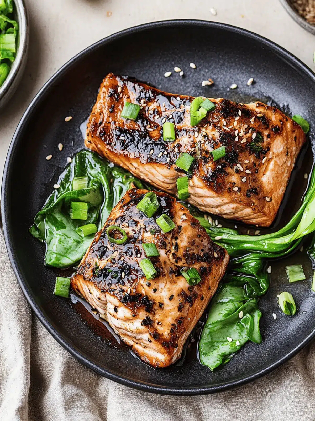 Miso Butter Salmon