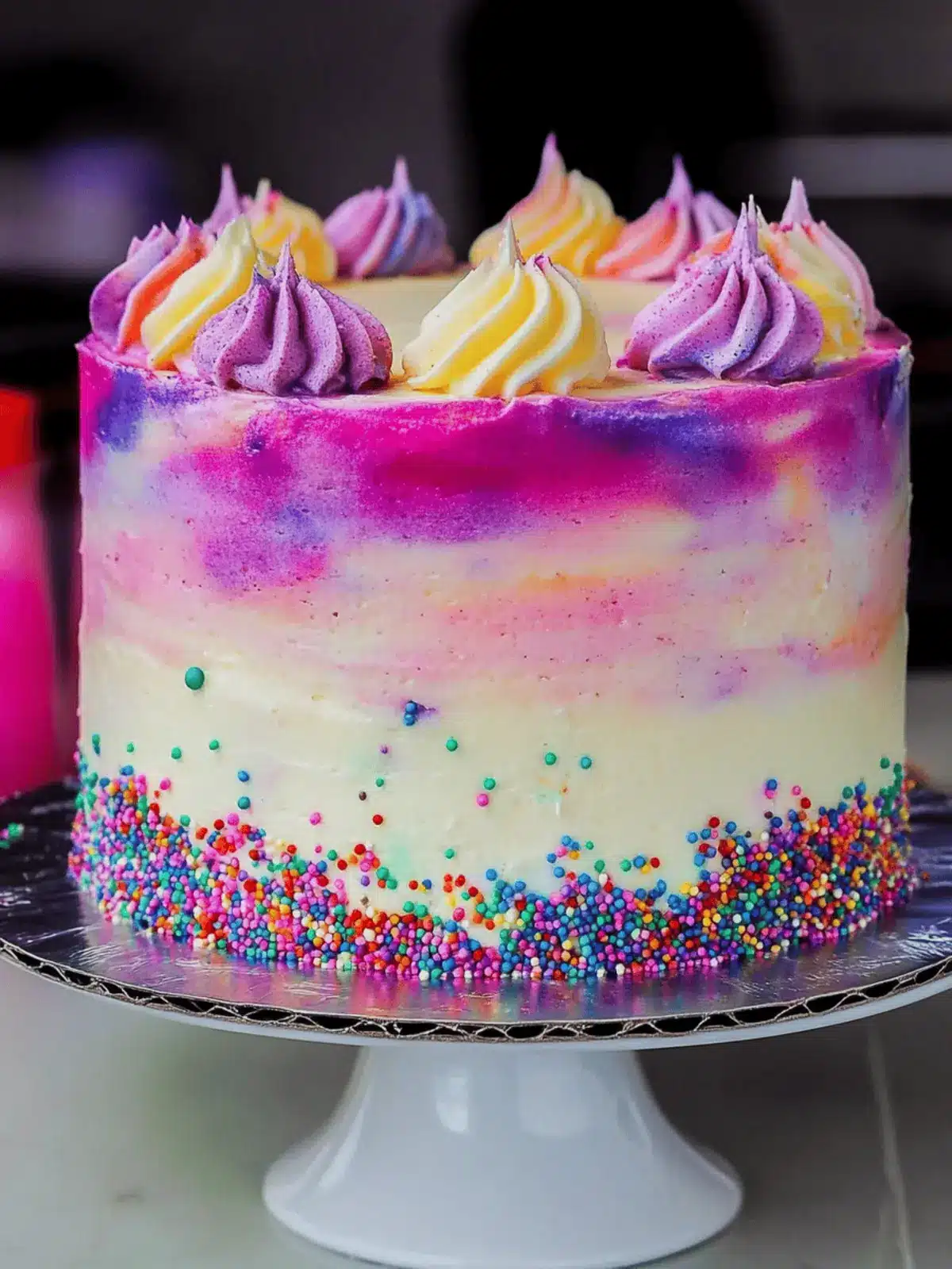 Irresistible Vegan Funfetti Cake for Every Celebration 4 Vegan Funfetti Cake