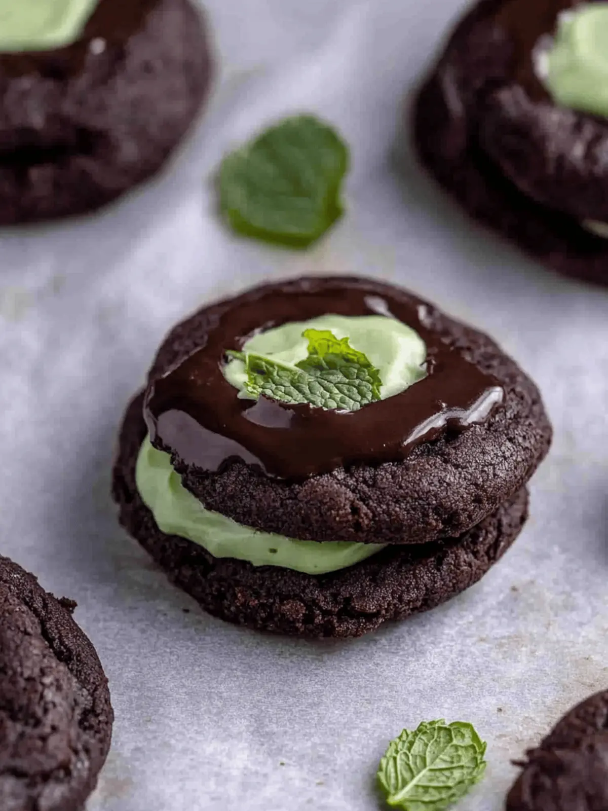 The Best Chilled Crumbl Mint Brownie Cookies You'll Love 4 The best Chilled Crumbl Mint Brownie Cookies