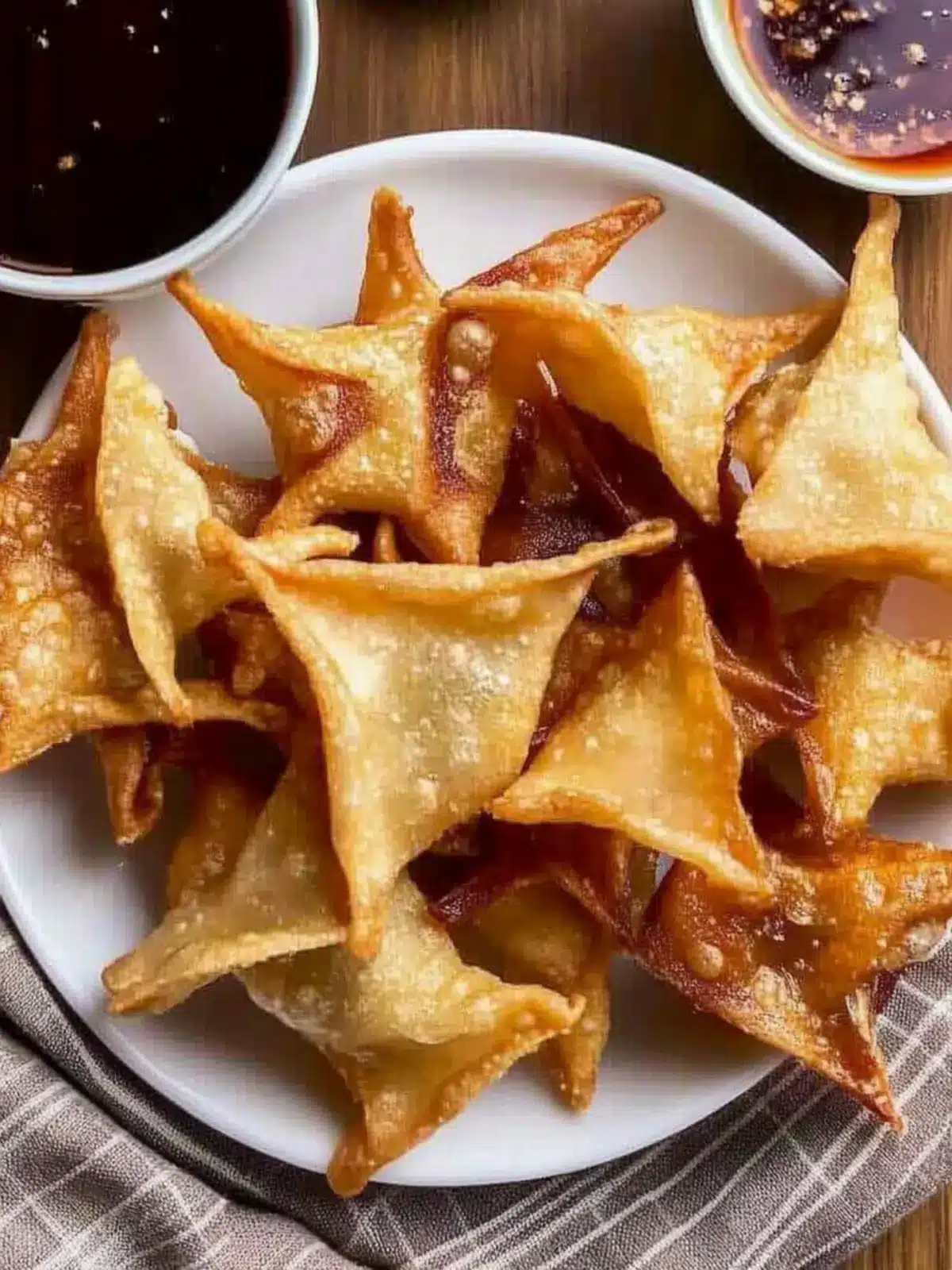 Crispy Crab Rangoon: Homemade Joy in Every Bite 3 Crab Rangoon