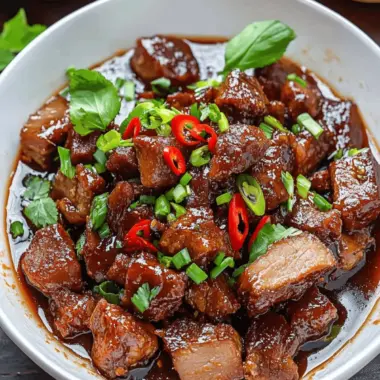 Savor the Flavor: Easy Vietnamese Caramel Pork Delight 9 Vietnamese Caramel Pork