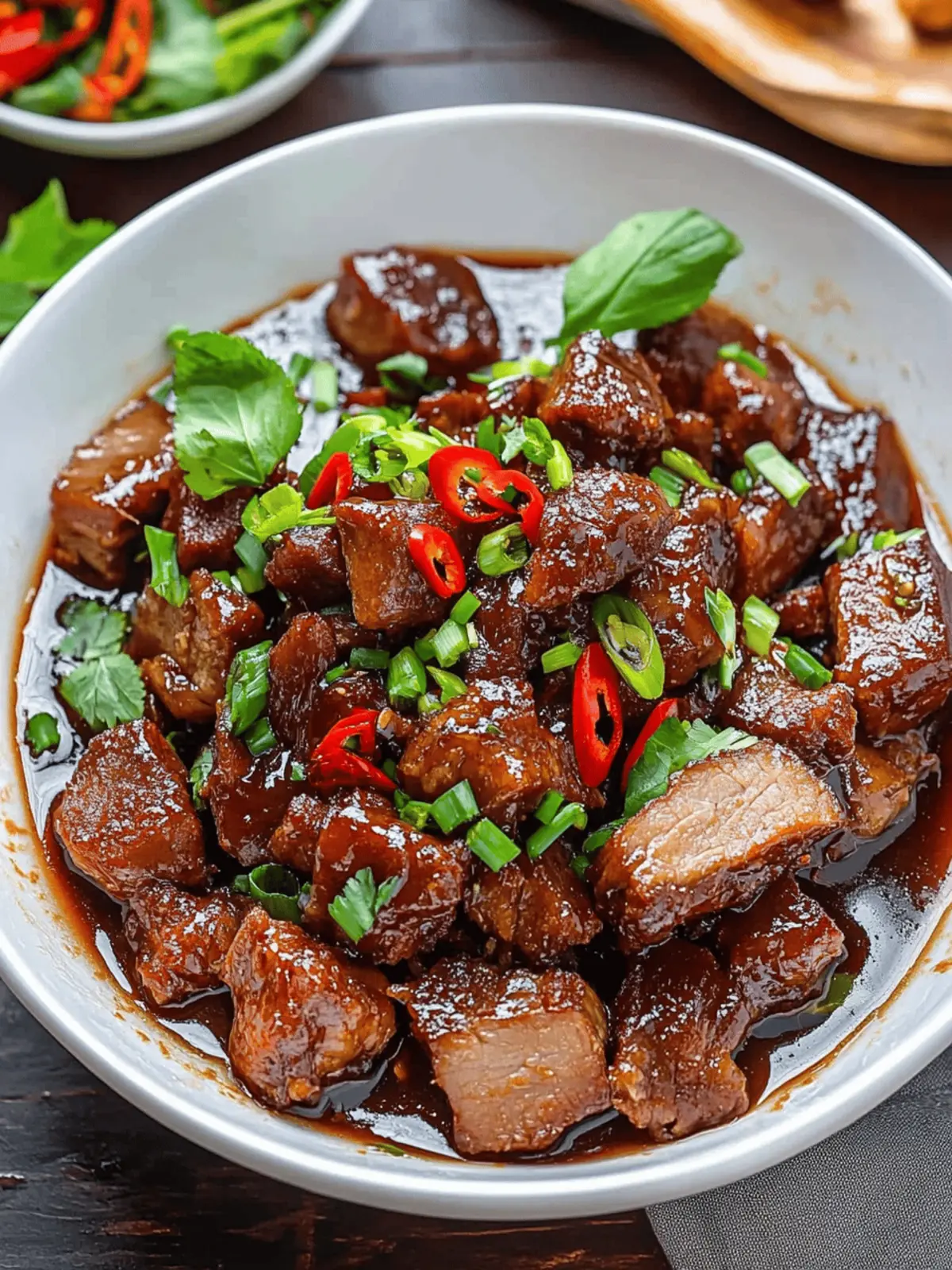 Vietnamese Caramel Pork