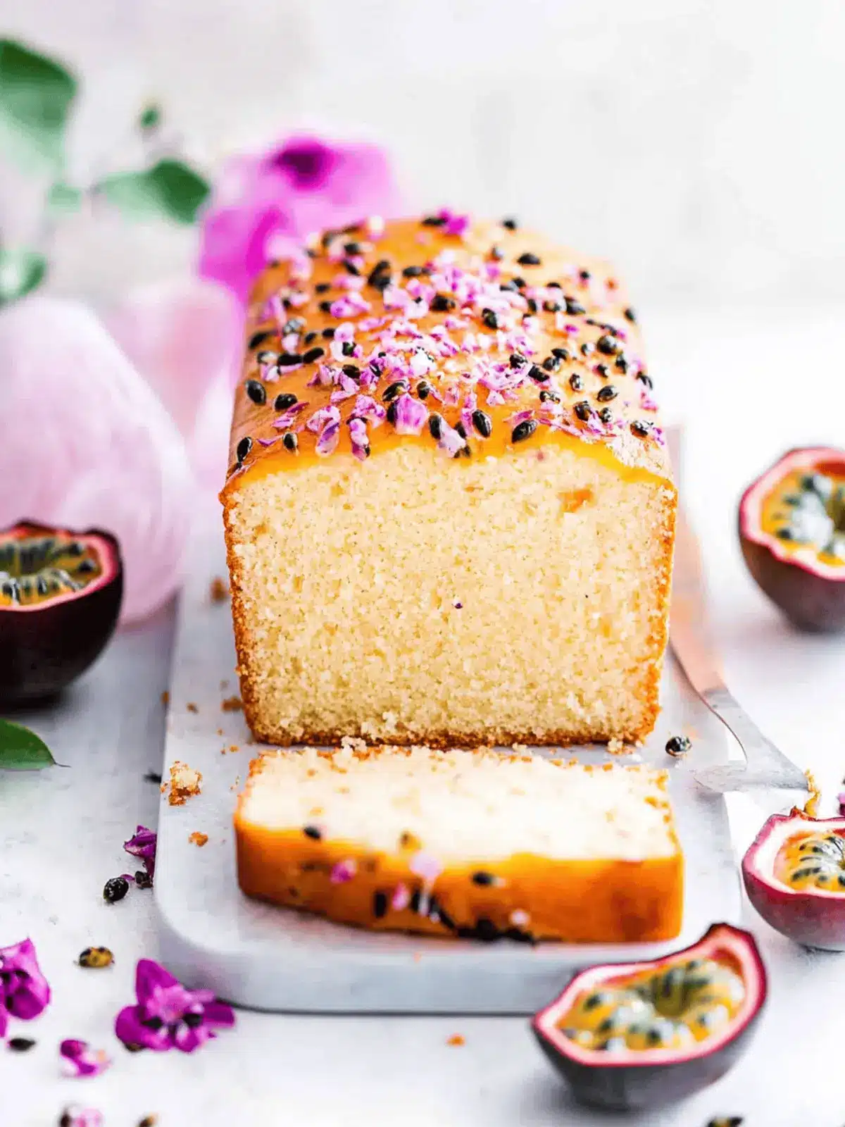 Zesty Passion Fruit Cake Bliss That's Beyond Ordinary 3 Passion Fruit Cake