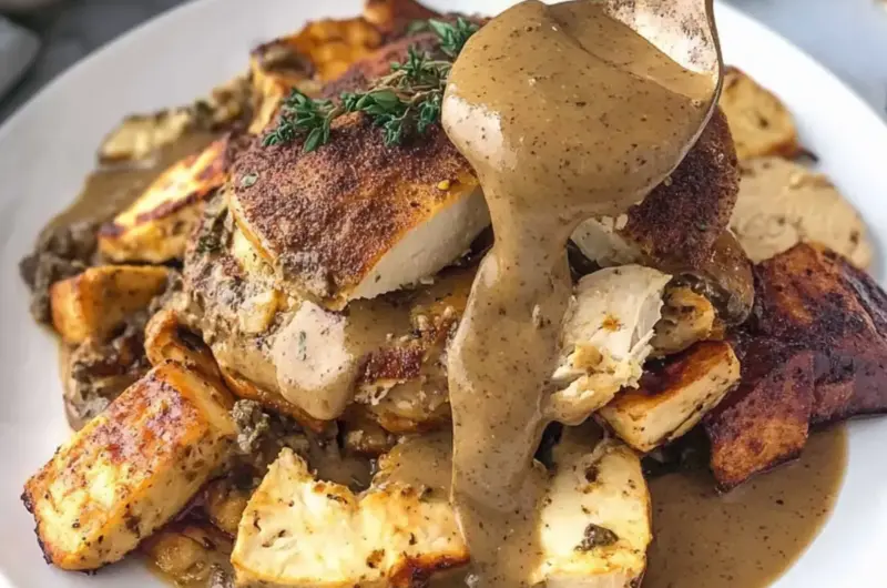 Super Flavorful and Tender Vegan Turkey