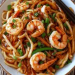 Garlic Prawn Udon
