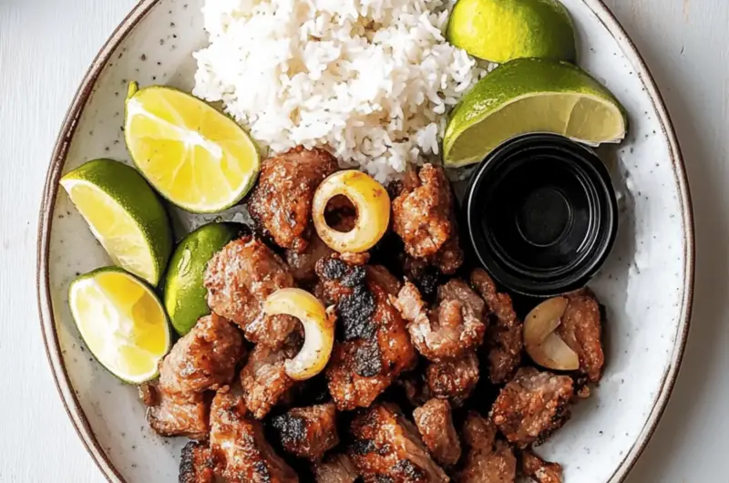 Cuban Fried Pork Chunks