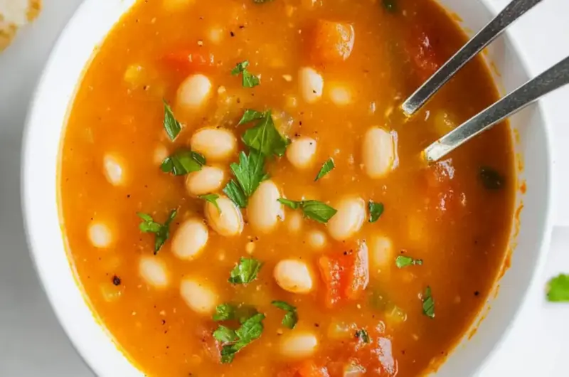 White Bean And Tomato Soup