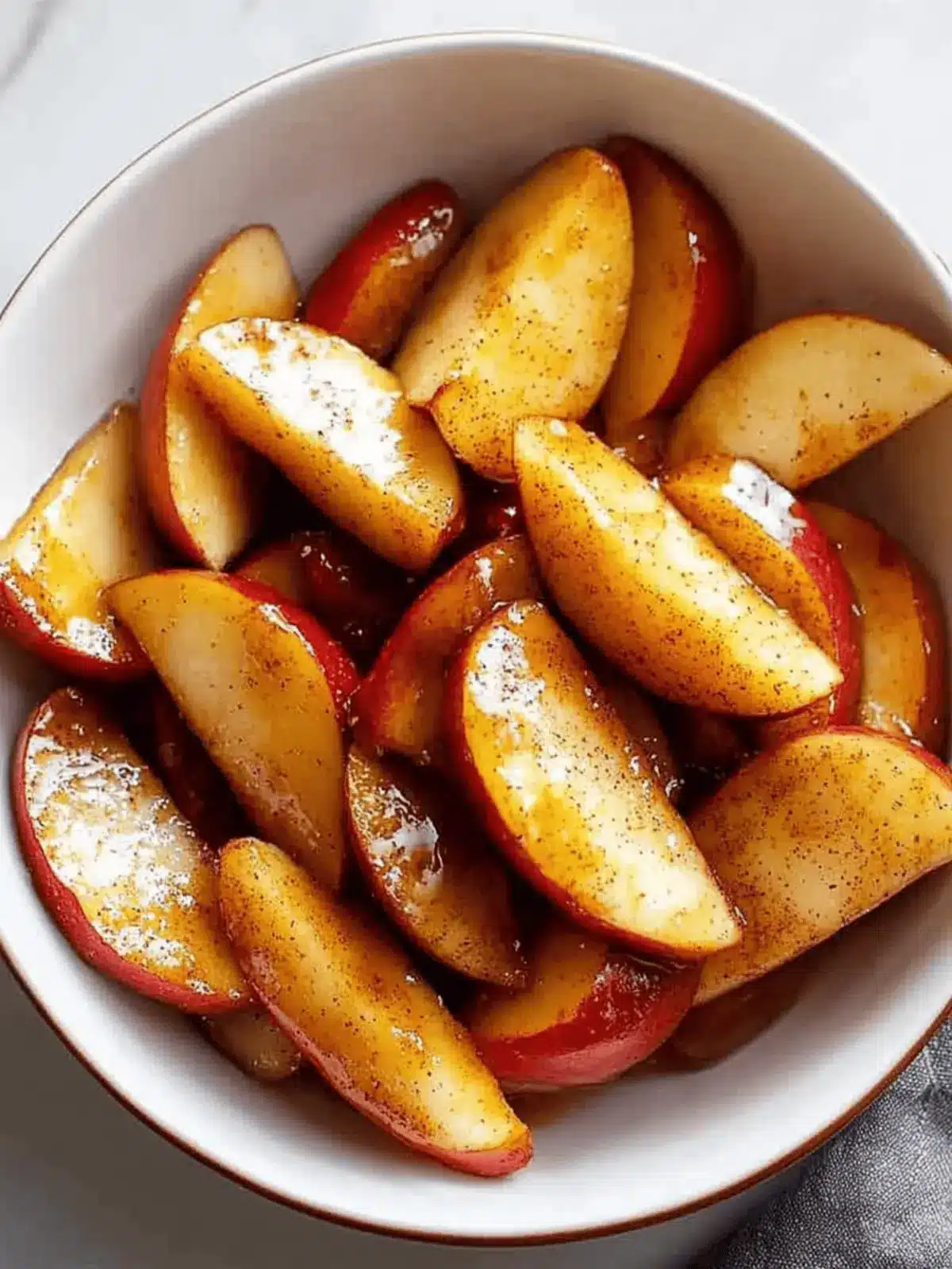 Air Fryer Cinnamon Apples
